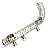 Патрубок 1336062 Daewoo, Opel з нержавіючої сталі, фото 2