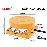 Індуктивний безконтактний датчик Berm TCA-3050C PNP NO, фото 7