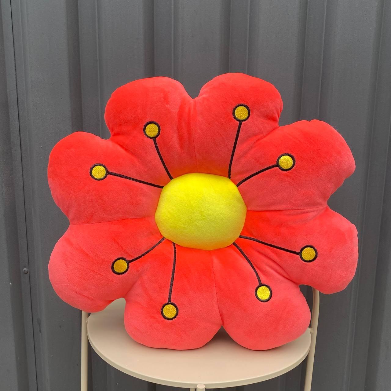 М'яка подушка Квітка 45см, фото 1