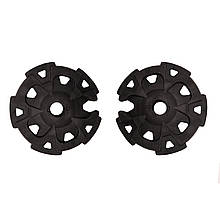 Кільця для палок Tribe снігові Ø 10 см пара T-MF-0008-black аксесуари для трекінгу