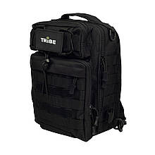 Сумка через плече Tribe Sling Pack 6.5 L T-IE-0003 чорного кольору для чоловіків і жінок, стильна і комфортна