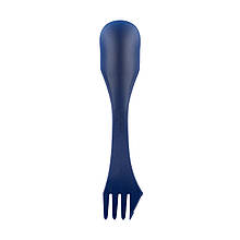Ложка-вилка Tribe Spork пластиковий T-FC-0031, синя, складна, для кемпінгу