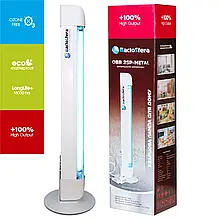 Бактерицидний облучувач BactoSfera OBB 25P-METAL ECO +100% для кварцування повітря та поверхонь