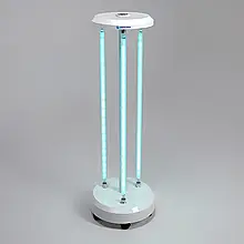 Облучувач медичний BactoSfera MED 30x3 TIMER, мобільний, з таймером, для кварцування приміщень