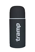 Термос ТРМП Софт Тач 0.75 л Сірий Нержавіюча сталь Протиковзке покриття