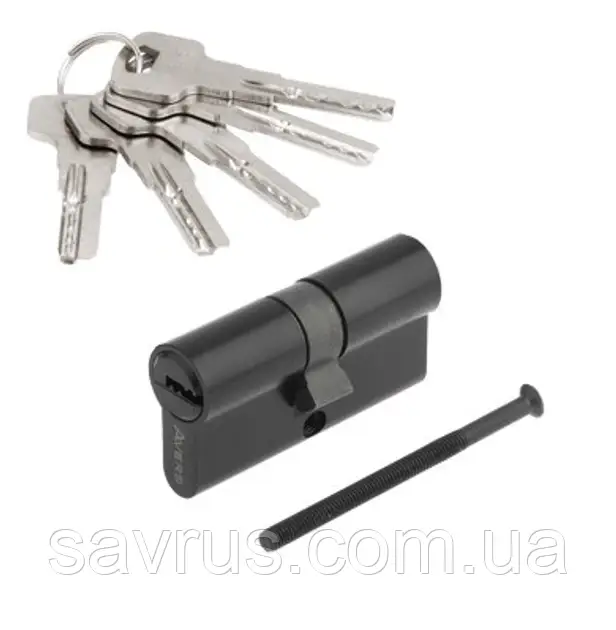 Серцевина до замка Avers (30/30) чорна КЛЮЧ/КЛЮЧ, ZM-60-BLM, фото 1