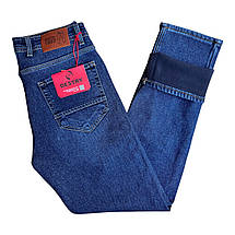 Джинси утеплені на флісі синій, фото 2