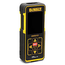 Далекомір лазерний DeWALT DW03101 діапазон вимірювання 0.15 - 100 м вага 0.280 кг