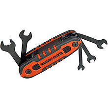 Набір ріжкових гайкових ключів 5 шт BLACK+DECKER BDHT0-71617 розміри 6-13 мм європейська сталь