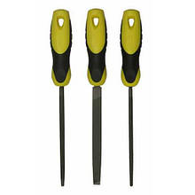 Набор з трьох напилків завдовжки 150 мм з драчовой насічкою STANLEY 0-22-445 високовуглецева сталь 3 предмети