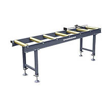 Ролганг. Роликовий стіл Cormak HRT 2 метри з лінійкою, максимальне навантаження 900 кг