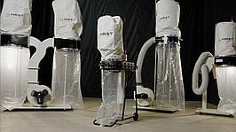 Аспірація MAST Holztechnik H-AS850, потужність 750 Вт, продуктивність 850 м³/год, мішок 40 л