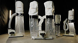 Аспірація MAST Holztechnik H-AS3900-3, потужністю 2,2 кВт, продуктивністю 3900 м3/год, для 4 станків