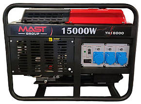 Бензиновий генератор МАСТ ГРУПП YH18000 + газова плита Оркемп CK-505 + електричний обігрівач Гардьер, фото 2