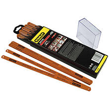 Полотно ножівкове Rubis довжиною 300 мм з молібденової швидкорізальної сталі для всіх типів металів 100 штук 24 зуба