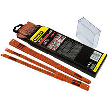 Полотно ножівкове Rubis довжиною 300 мм з молібденової швидкорізальної сталі для всіх типів металів 100 штук 32 зуба на дюйм