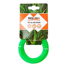 Косильна жилка SEQUOIA TL1.6-L15-Star діаметр 1.6 мм довжина 15 м