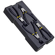 Набір з чотирьох знімачів стопорних кілець STANLEY STMT1-74180 високоякісна сталь ковані неслизьке руків’я