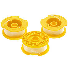 Упаковка з 3-х косильних голівок і жилок для тріммера STANLEY FATMAX STZST121693 діаметр 1.6 мм довжина 9 м