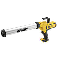 Пістолет для герметиків акумуляторний DeWALT DCE580N 18В XR Li-lon вага 2.2 кг ємність 300-600 мл