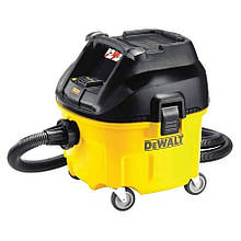 Пилосос мережевий DeWALT DWV901L споживана потужність 1400 Вт об’єм пилозбірника 30 л вага 9.5 кг