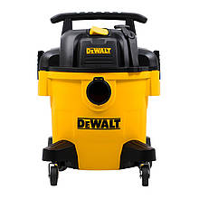 Пилосос мережевий DeWALT DXV20PC споживана потужність 1050 Вт об’єм пилозбірника 20 л вага 6.2 кг