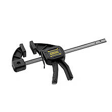 Струбцина FatMax М триггерная з максимальним зусиллям стиснення 45 кг STANLEY FMHT0-83232 глибина 60 мм довжина 325 мм