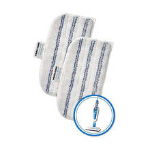 Набір мікрофібрових прямокутних насадок Steam Mop AutoSelect BLACK+DECKER FSMP20 2 шт змінні насадки