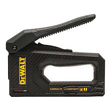 Степлер CARBON FIBRE для скоб типу G 6-14мм цвяхів типу J 12 15мм DeWALT DWHT80276-0 професійне використання