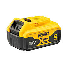 Акумуляторна батарея DeWALT DCB184_N394624 Li-Ion 18 В ємність 5 Aг вага 0.65 кг