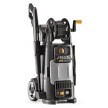 Мийка високого тиску електрична STIGA HPS345R потужність 2.1 кВт максимальний тиск 145 бар довжина шланга 9 м