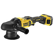 Полірувальна машина акумуляторна безщіткова DeWALT DCM848P2 18В 5 Аг 2000-5500 об/хв 125 мм 2.9 кг