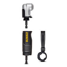 Насадка кутова з розбірним корпусом DeWALT DT20500 для дрилів і шуруповертів максимальний крутний момент 40 Нм