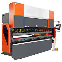 Електрогідравлічний листогибочний прес ДУРМАРК PSH-70Tx2500 з ЧПУ, потужність 7,5 кВт, вага 7200 кг