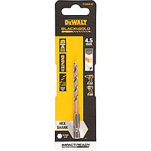 Свердло по металу EXTREME IMPACT Black & Gold DeWALT DT20605 діаметр 4.5 мм довжина 85.5 мм
