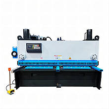 Гідравлічні гільйотинні ножиці ДУРМАРК QC11K-6X1600, потужність 4 кВт, вага 2200 кг, ширина різу 1600 мм