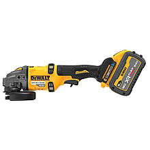 Шліфмашина кутова - болгарка акумуляторна безщіткова DeWALT DCG418SHDX2 діаметр диска 125 мм вага 2.4 кг