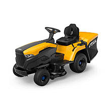 Трактор садовий акумуляторний STIGA Estate384e потужність 3 кВт ширина косіння 84 см вага 243 кг