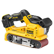 Шліфмашина стрічкова акумуляторна безщіткова DeWALT DCW220N 18 В вага 3.46 кг