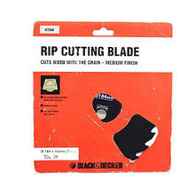 Диск пилковий BLACK+DECKER A7566 діаметр 184 мм геометрія зуба ATB