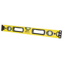 Рівень алюмінієвий коробчатого перетину довжиною 1200 мм з трьома капсулами STANLEY 1-43-548 похибка +/- 0.5 мм/м