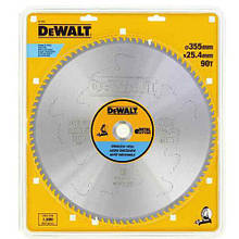 Диск пилковий METAL CUTTING DeWALT DT1922 діаметр 355 мм кількість зубів 90
