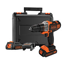 Акумуляторний багатофункціональний інструмент BLACK+DECKER MT218KB 18 В 1.5 Аг 20.9 Нм 1.46 кг