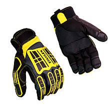 Рукавички Stanley універсальні з додатковими накладками та із захистом від удару STANLEY SY820L розмір L матеріал неопрен