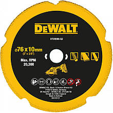 Диск алмазний DeWALT DT20590 для аккумуляторной шлифмашины DCS438 размер 76 х 10 мм