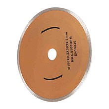 Диск алмазний відрізний Ceramics EnerSol ED-180 діаметр 180 мм висота сегментів 10 мм