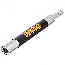 Магнітний тримач біт (вставок) DeWALT DT7702 довжина 120 мм хвостовик 1/4″ 6.3 мм