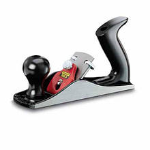 Рубанок столярний довжиною 210 мм і шириною ножа 44 мм STANLEY 1-12-033 регульований металевий рубанок