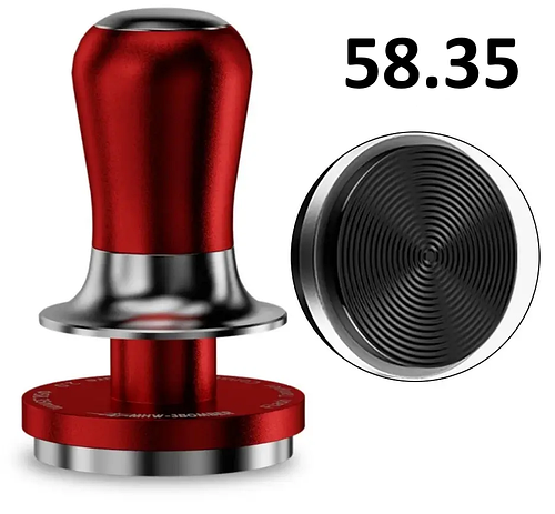 ПушТемперMHW-3Bomber58.35FlowLightEspressoTamperДинамометричнийScorchingRed