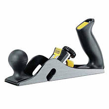 Рубанок столярний довжиною 260 мм і шириною ножа 50 мм STANLEY 1-12-100 металевий з змінними ножами